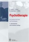 Psychotherapie Ein Lehrbuch fr rzte und Psychologen