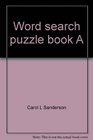Word search puzzle book A