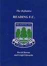 Definitive Reading FC A Statistical History to 1998