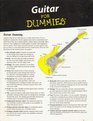 Guitar for Dummies Cheat Sheet Foldout Guitar Anatomy Chords Scales Tab and Reading Music