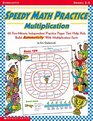Speedy Math Practice Multiplication