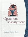 Operations Management Concepts in Manufacturing and Services