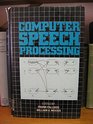 Computer Speech Processing