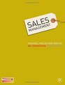 Sales Management Theory and Practice