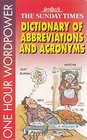 Dictionary of Abbreviations and Acronyms