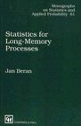 Statistics for LongMemory Processes