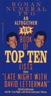 An Altogether New Book of Top Ten Lists from Late Night with David Letterman