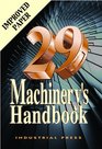 Machinery's Handbook 29th Edition  Large Print