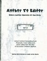 Author to Editor Query Letter Secrets of the Pros
