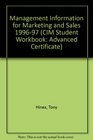Management Information for Marketing and Sales 199697