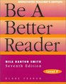 Be a Better Reader Level F Annotated Teacher Edition