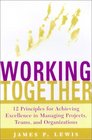 Working Together 12 Principles For Achieving Excellence In Managing Projects Teams And Organizations