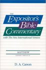 Matthew Vol1  The Expositor's Bible Commentary