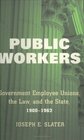 Public Workers Government Employee Unions the Law and the State 19001962