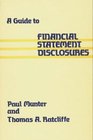 A Guide to Financial Statement Disclosures