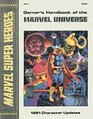 Gamer's Handbook of the Marvel Universe 1991 Character Updates