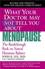 What Your Doctor May Not Tell You About Menopause The Breakthrough Book on Natural Hormone Balance