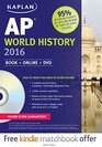 Kaplan AP World History 2016 Book  DVD