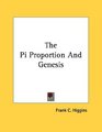 The Pi Proportion And Genesis