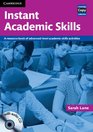 Instant Academic Skills with Audio CD A Resource Book of Advancedlevel Academic Skills Activities