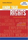 Know Your Rights 2009