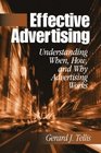 Effective Advertising  Understanding When How and Why Advertising Works