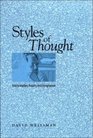 Styles of Thought Interpretation Inquiry and Imagination