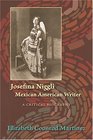 Josefina Niggli Mexican American Writer A Critical Biography
