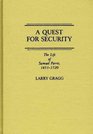 A Quest for Security The Life of Samuel Parris 16531720