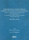 Corporations Other Limited Liability Entities and Partnerships Statutory Supplement to Corporations and Other Business Enterprises 20102011