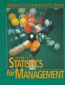 Statistics for Management Seventh Edition