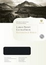 HCSB Large Print UltraThin Bible - Legacy Edition, Black Genuine Calfskin Leather