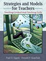 Strategies and Models for Teachers Teaching Content and Thinking Skills