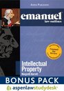 Emanuel Law Outlines Intellectual Property AspenLaw Studydesk Bonus Pack