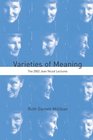 Varieties of Meaning The 2002 Jean Nicod Lectures