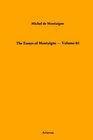 The Essays of Montaigne  Volume 02