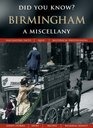 Birmingham A Miscellany