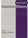 Reader's Guide to American History