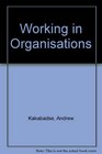Working in Organisations