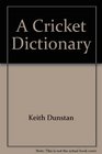 A Cricket Dictionary