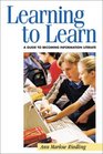 Learning to Learn A Guide to Becoming Information Literate