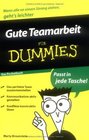 Gute Teamarbeit Fur Dummies Das Pocketbuch