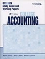 College Accounting Chapters 1328 Study Guide and Working Papers Fifth Edition