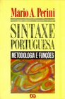 Sintaxe portuguesa Metodologia e funcoes