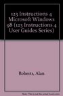123 Instructions 4 Microsoft Windows 98