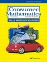 Consumer Mathematics Skill and Review Exercises Teacher Key with Solutions second edition