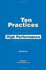 The Ten Practices of Excellent Supervisors in High Performance Organizations