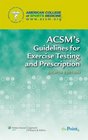ACSM's Resource Manual for Guidelines for Exercise Testing and Prescription