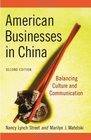 American Business In China Balancing Culture and Communication