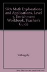 SRA Math Explorations and Applications Level 5 Enrichment Workbook Teacher's Guide